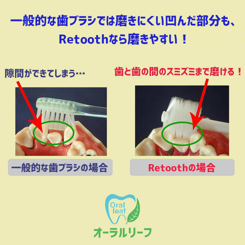 歯科医院専売歯ブラシ「Retooth」10本【クリックポスト可】